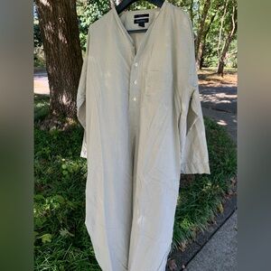 Brooks Brothers soft Plaid Vintage Night Shirt like new . 100% Cotton